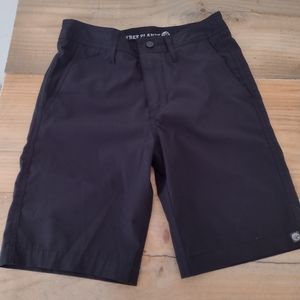 Free Planet Black Athletic Bermuda Shorts
